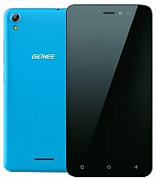 Gionee P5 Mini Blue Front And Back pictures