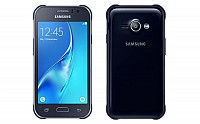 Samsung Galaxy J1 Ace Neo Black Front and Back pictures