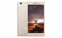 Xiaomi Redmi 3 Gold Front And Back pictures
