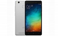 Xiaomi Redmi 3S Prime Silver Front And Back pictures