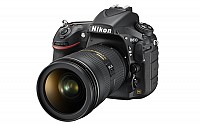 Nikon D810 DSLR Front and Side pictures