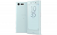 Sony Xperia X Compact Mist Blue Front and Back SIde pictures
