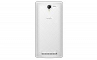 Lava A56 White Back pictures