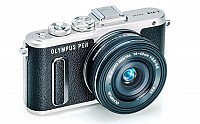 Olympus Pen E-PL8 Front and Side pictures