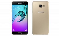 Samsung Galaxy A5 (2016) Gold Front And Back pictures