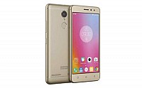 Lenovo K6 Note Gold Front,Back And Side pictures