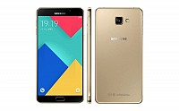 Samsung Galaxy A9 Pro (2016) Gold Front,Back And Side pictures