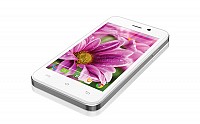 Lava Iris X1 Atom White Front And Side pictures