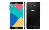 Samsung Galaxy A9 Pro (2016) Black Front,Back And Side pictures