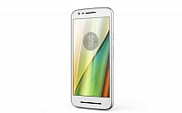 Motorola Moto E3 White Front And Side pictures