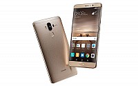 Huawei Mate 9 Champagne Gold Front,Back And Side pictures