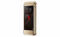 Samsung W2017 Gold Front And Side pictures