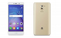 Huawei Mate 9 Lite Gold Front And Back pictures