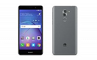 Huawei Mate 9 Lite Grey Front And Back pictures