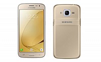 Samsung Galaxy J2 Pro Gold Front And Back pictures
