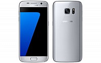Samsung Galaxy S7 Silver Front And Back pictures
