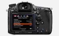 Sony A99 II Back pictures