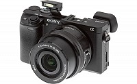 Sony A6300 Front And Side pictures