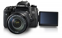 Canon EOS 760D Kit (EF-S18-135mm IS STM) Front And Side pictures