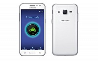 Samsung Galaxy J2 White Front And Back pictures