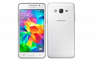 Samsung Galaxy Grand Prime 4G White Front And Back pictures