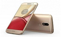Motorola Moto M Gold Front,Back And Side pictures