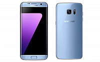 Samsung Galaxy S7 Edge Blue Coral Front And Back pictures