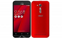 Asus ZenFone Go 4.5 LTE (ZB450KL) Glamor Red Front And Back pictures