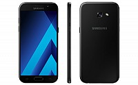 Samsung Galaxy A5 (2017) Black Sky Front,Back And Side pictures