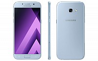 Samsung Galaxy A5 (2017) Blue Mist Front,Back And Side pictures