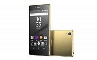 Sony Xperia Z5 Premium Gold Front,Back And Side pictures