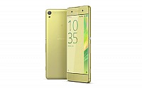 Sony Xperia X Lime Gold Front,Back And Side pictures