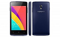 Oppo Joy Plus Blue Front,Back And Side pictures