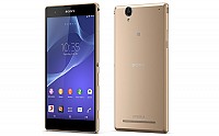 Sony Xperia T2 Ultra Dual Gold Front,Back And Side pictures