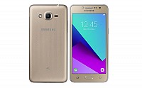 Samsung Galaxy J2 Ace Gold Front And Back pictures