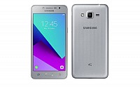 Samsung Galaxy J2 Ace Silver Front And Back pictures