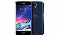 LG X300 Dark Blue Front And Back pictures