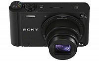 Sony WX350 Front And Side pictures