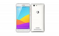 Gionee F103 Pro White Front And Back pictures