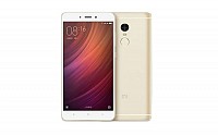 Xiaomi Redmi Note 4X Gold Front And Back pictures