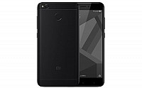 Xiaomi Redmi 4X Matte Black Front And Back pictures