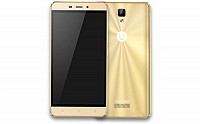 Gionee P8 Max Gold Front And Back pictures