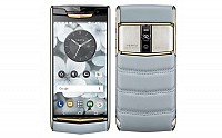 Vertu Signature Touch Sky Blue Front And Back pictures