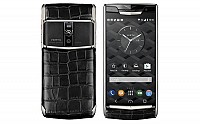 Vertu Signature Touch Jet Alligator Front And Back pictures