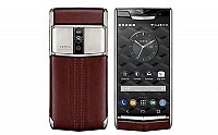 Vertu Signature Touch Pure Garnet Calf Red Front And Back pictures
