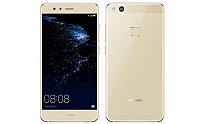 Huawei P10 Lite Platinum Gold Front And Back pictures