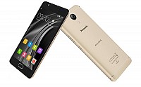 Panasonic Eluga Ray Max Gold Front,Back And Side pictures