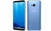 Samsung Galaxy S8 Plus Coral Blu Front,Back And Side pictures