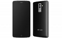 Alcatel Flas Titanium Grey Front,Back And Side pictures