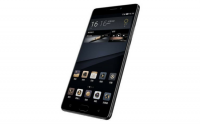 Gionee M6S Plus Black Front And Side pictures